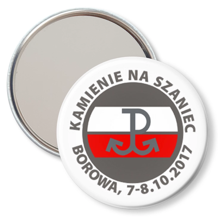 przypinka lusterko Kamienie na szaniec