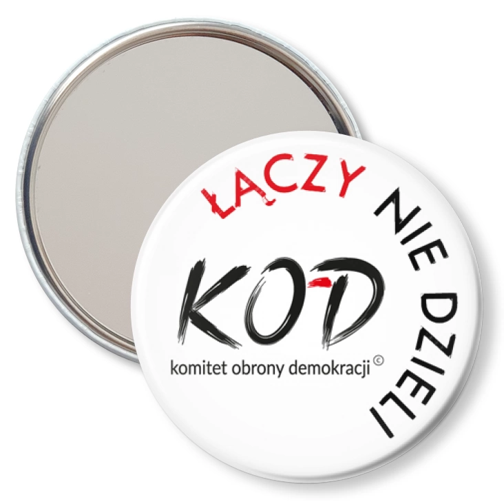 przypinka lusterko Kod łączy nie dzieli