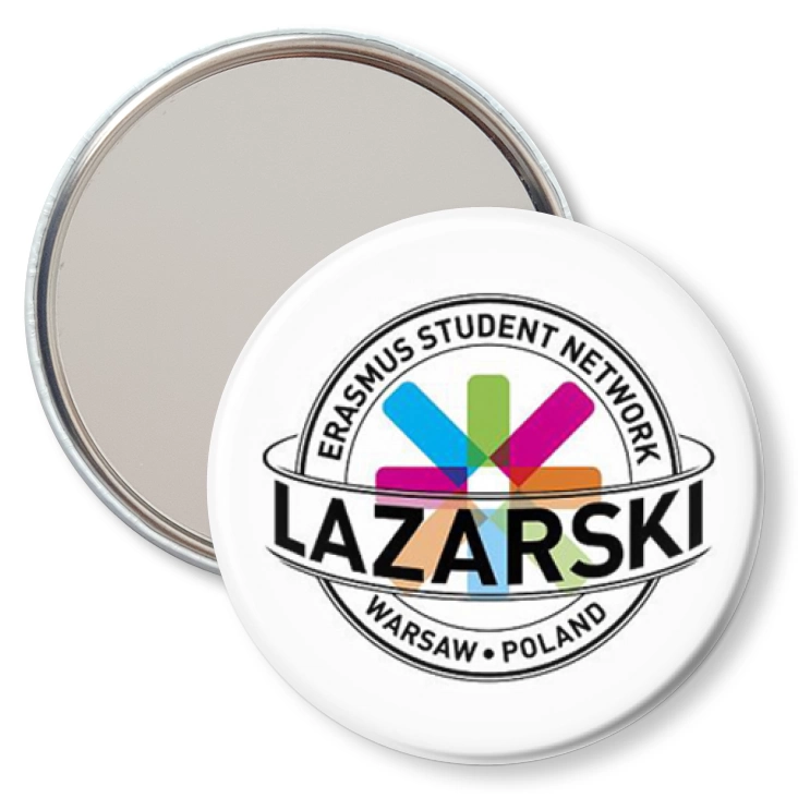 przypinka lusterko Lazarski