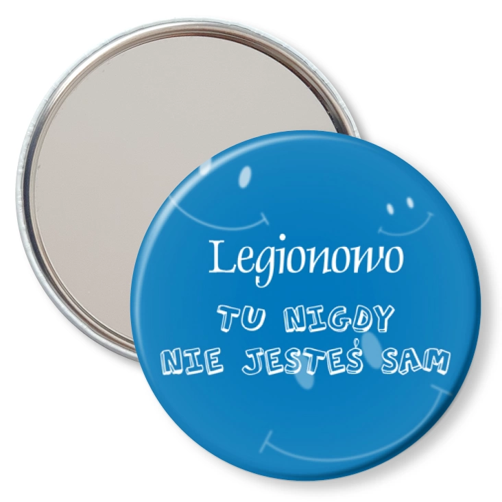 przypinka lusterko Legionowo 50 tys. B
