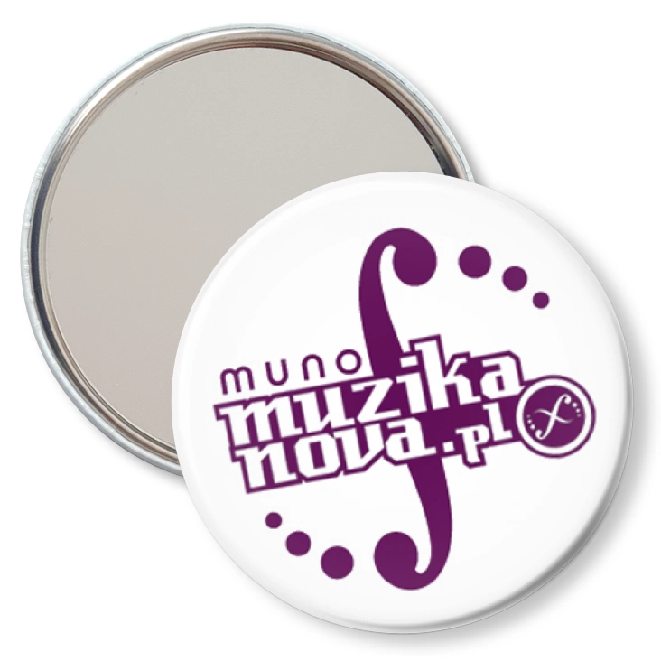 przypinka lusterko Muno Muzikanova.pl