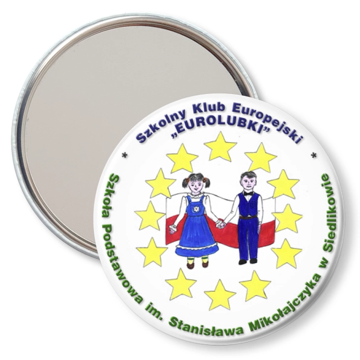 przypinka lusterko Eurolubki