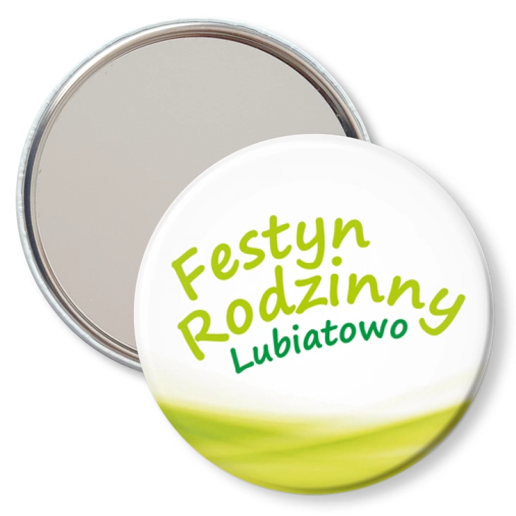 przypinka lusterko Festyn Rodzinny Lubiatowo