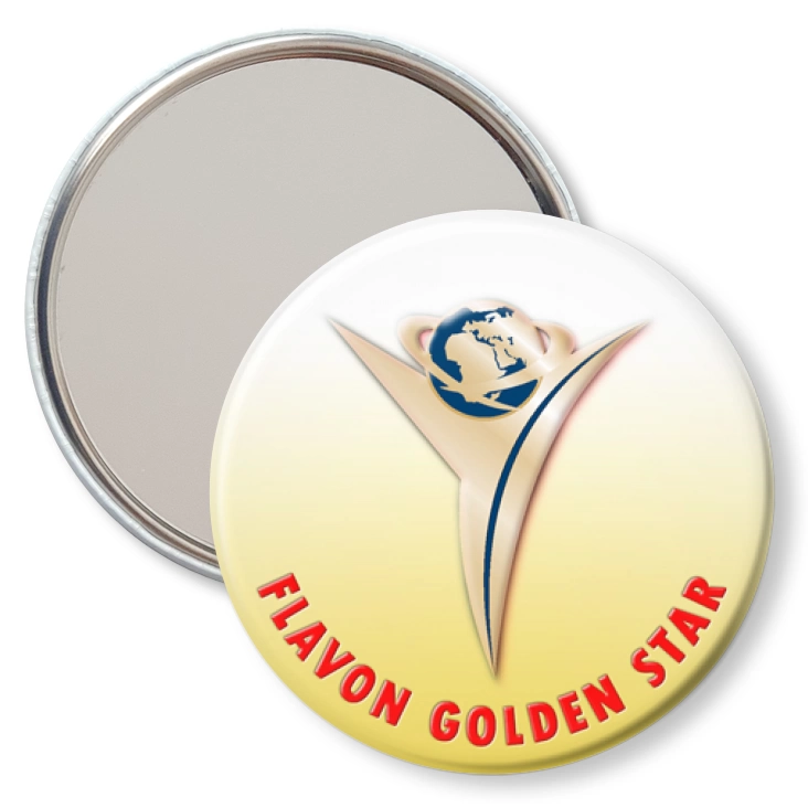 przypinka lusterko FLAVON GOLDEN STAR