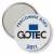 Przypinka lusterko Gotec - Pracownik Roku 2011