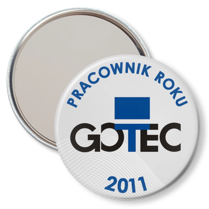 przypinka lusterko Gotec - Pracownik Roku 2011