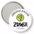 Przypinka lusterko I love Zumba Fitnes - organizator
