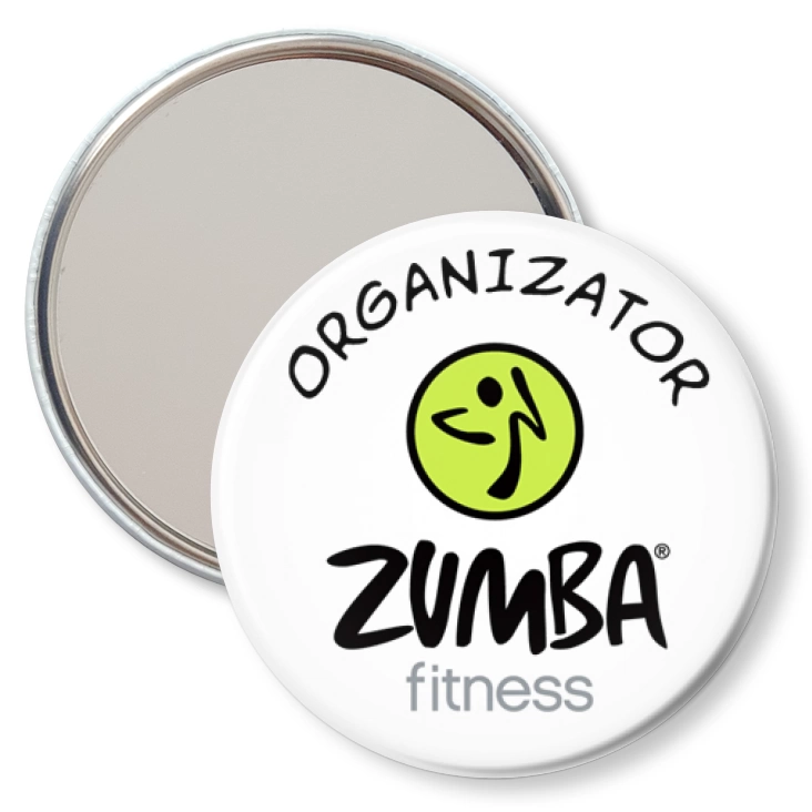 przypinka lusterko I love Zumba Fitnes - organizator