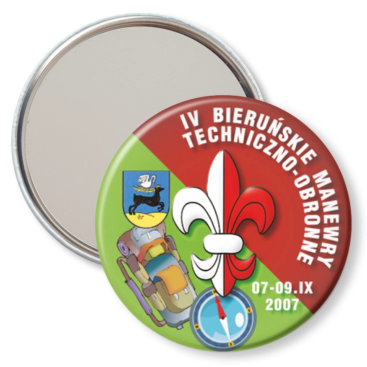 przypinka lusterko IV Bieruńskie Manewry