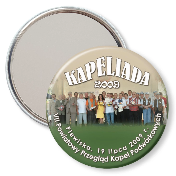 przypinka lusterko Kapeliada 2009