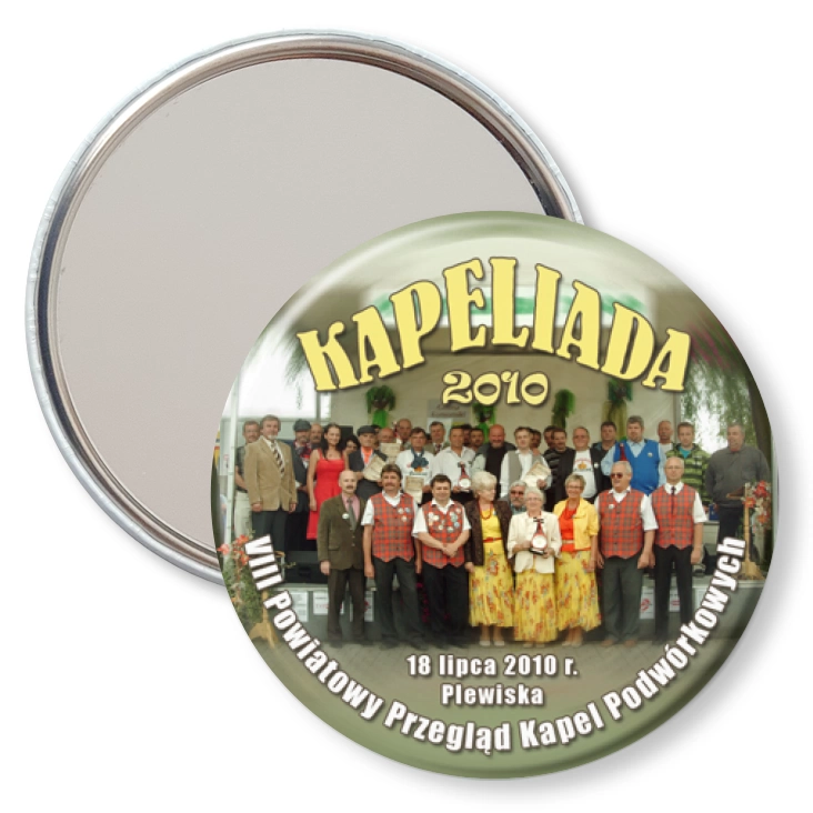 przypinka lusterko Kapeliada 2010