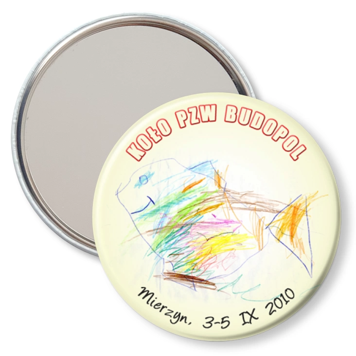 przypinka lusterko Koło PZW Budopol - Mierzyn 2010