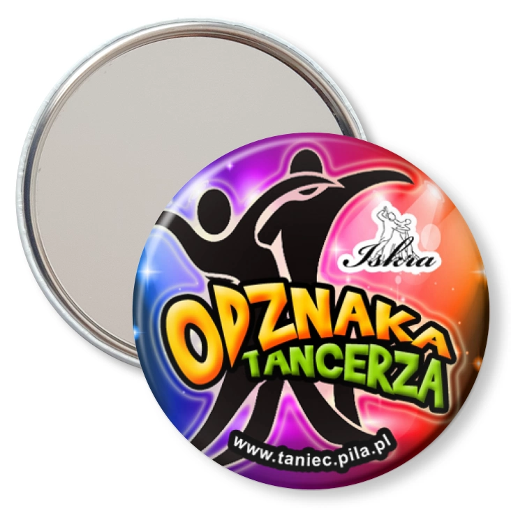 przypinka lusterko Odznaka tancerza