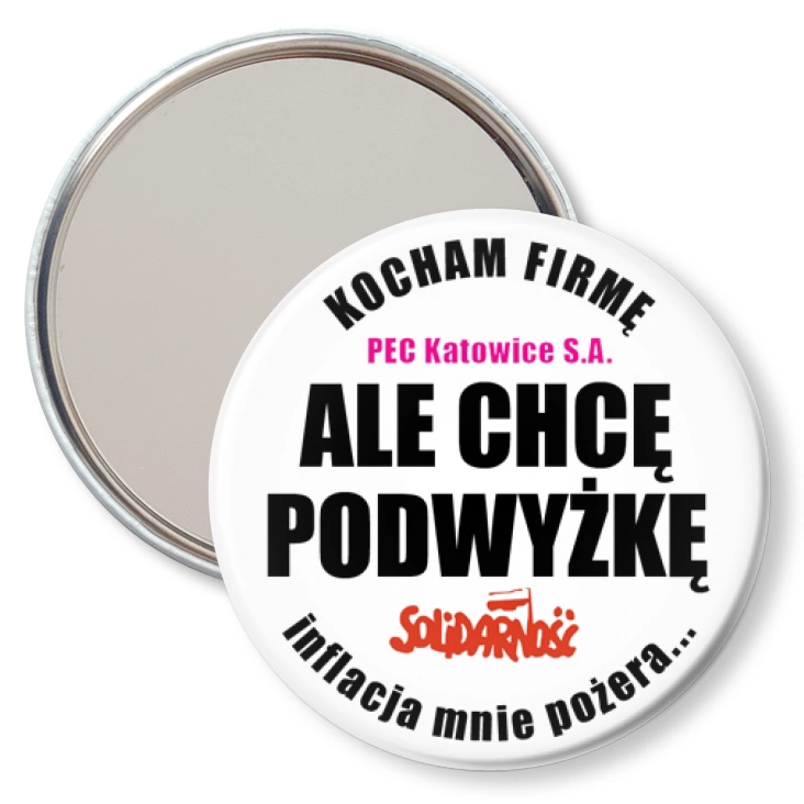 przypinka lusterko PEC Katowice S.A.