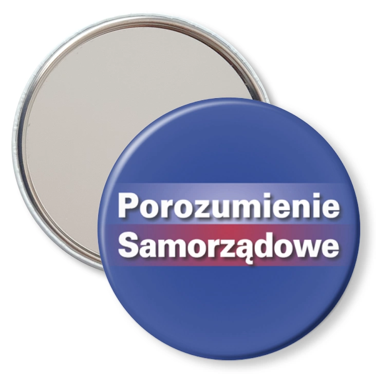 przypinka lusterko Porozumienie Samorządowe