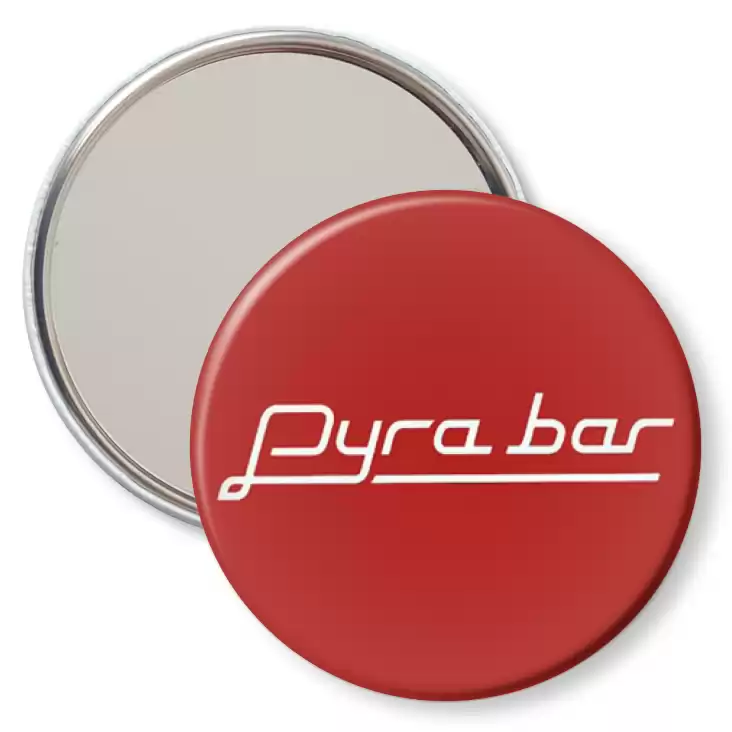 przypinka lusterko Pyra bar