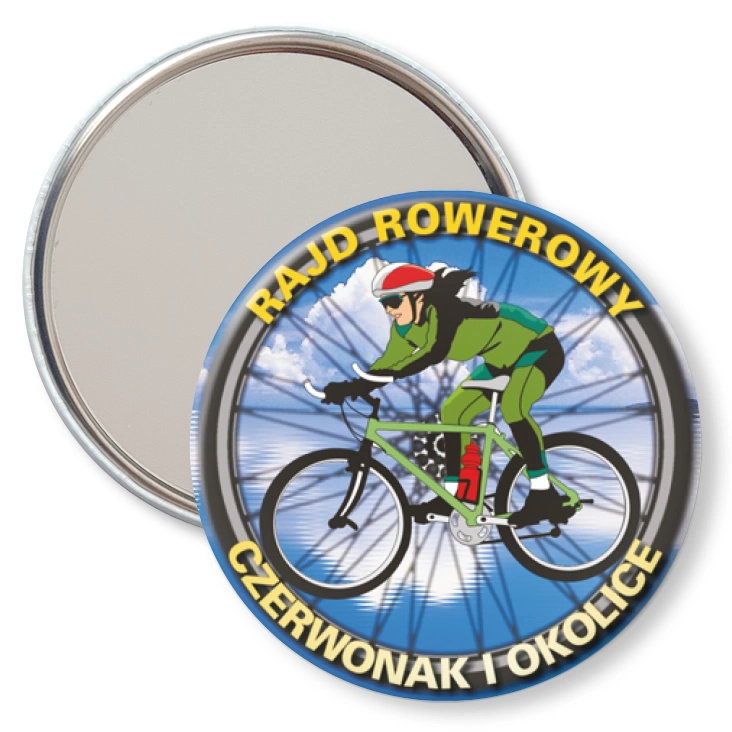 przypinka lusterko Rajd Rowerowy - Czerwonak i Okolice