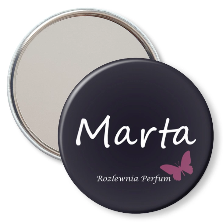 przypinka lusterko Rozlewnia Perfum