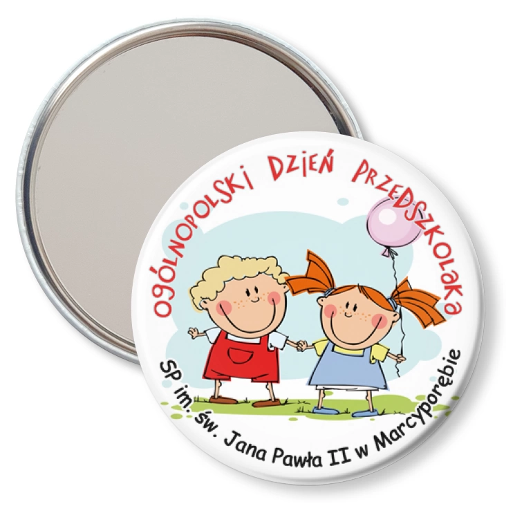 przypinka lusterko SP w Marcyporębie