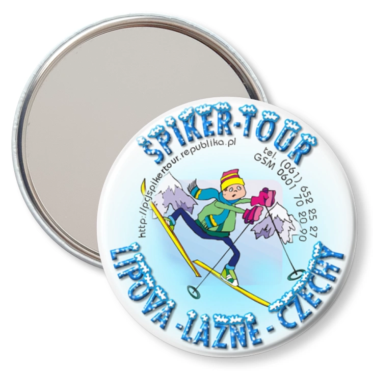 przypinka lusterko Spiker-Tour Czechy