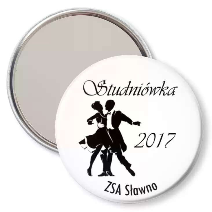 przypinka lusterko Studniówka 2017