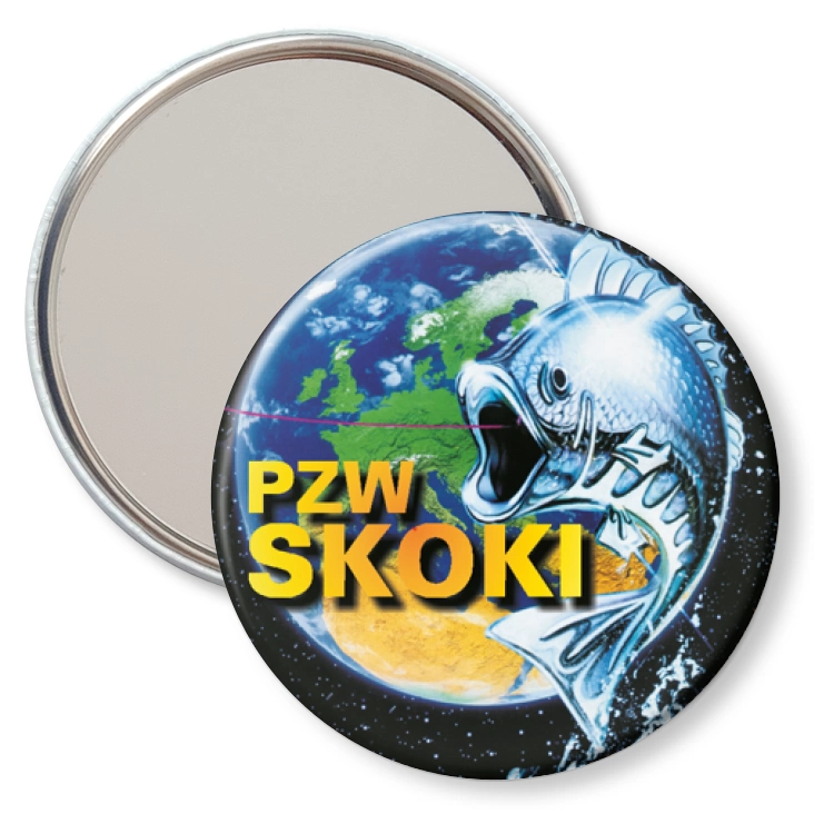 przypinka lusterko Wędkarskie Zawody Spławikowe 2004