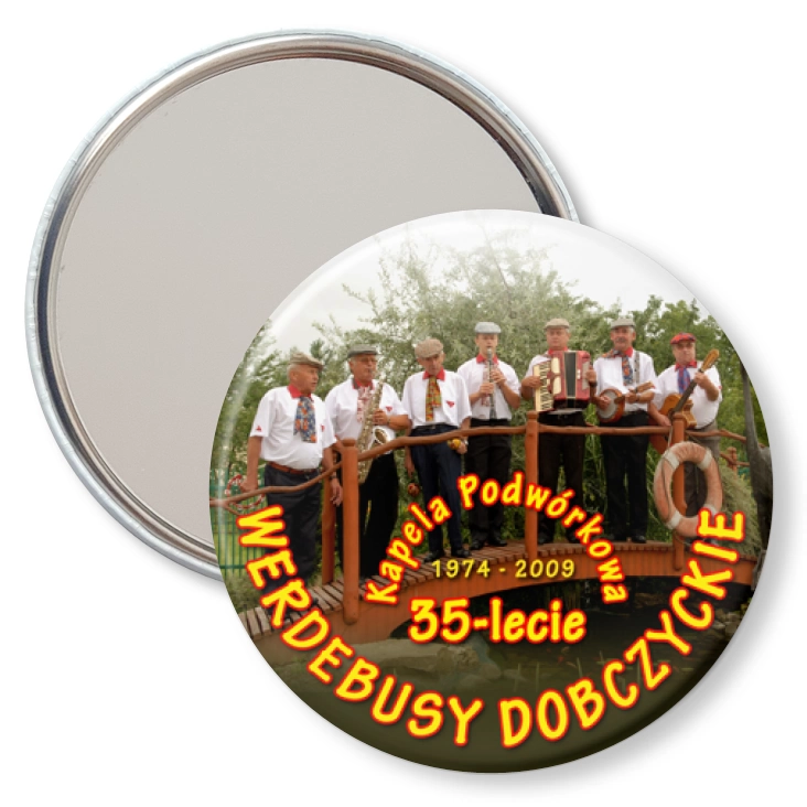 przypinka lusterko Werdebusy Dobczyckie