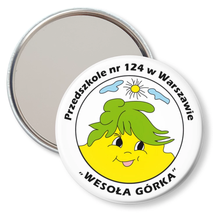 przypinka lusterko Wesoła Górka