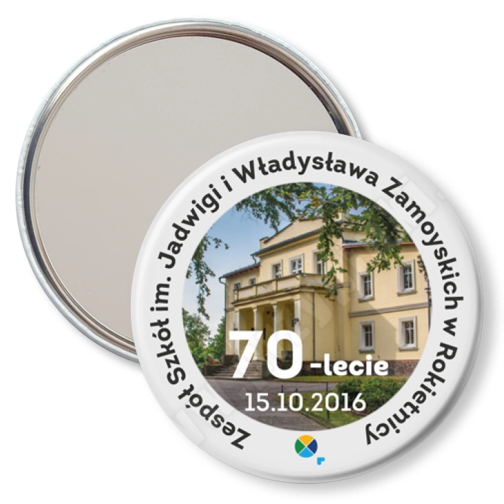 przypinka lusterko ZS Rokietnica