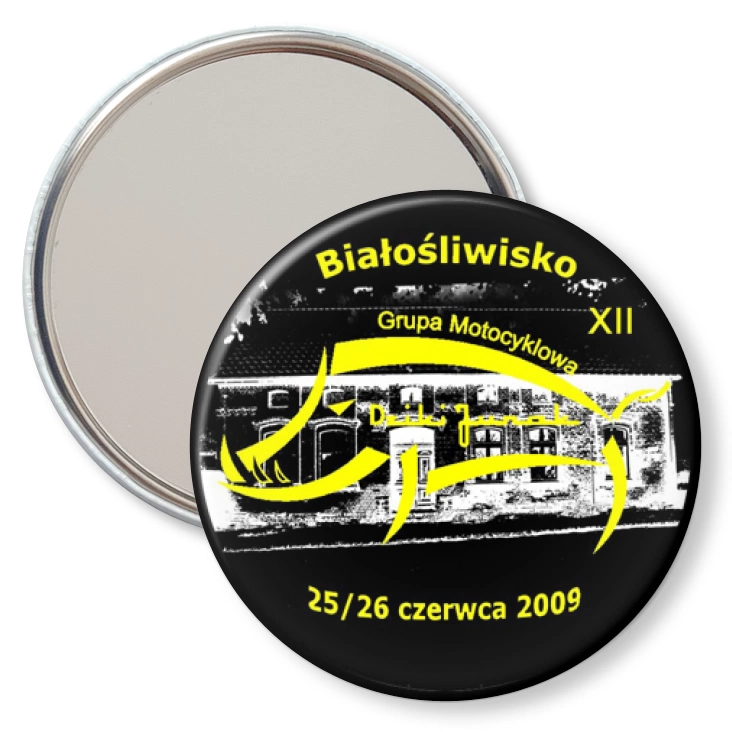 przypinka lusterko Białośliwsko