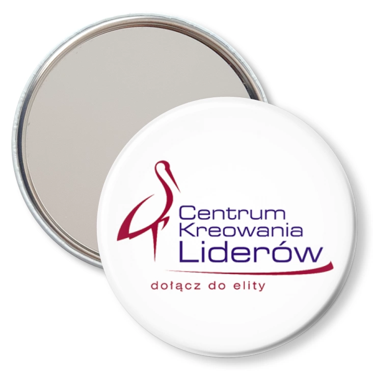 przypinka lusterko Centrum Kreowania Liderów