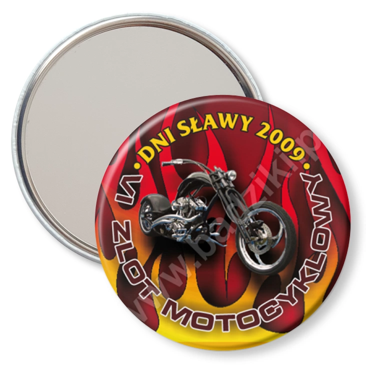 przypinka lusterko Dni Sławy 2009