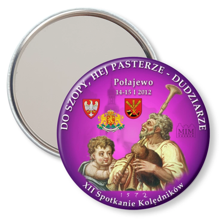 przypinka lusterko Dudziarze 2012