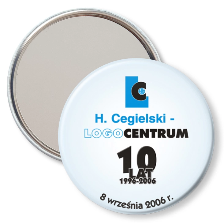 przypinka lusterko H. Cegielski - LOGO CENTRUM