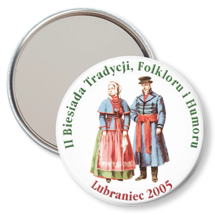 przypinka lusterko II Biesiada Tradycji, Folkloru i Humoru