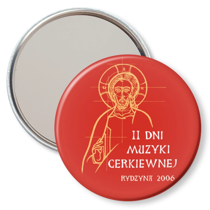 przypinka lusterko II Dni Muzyki Cerkiewnej