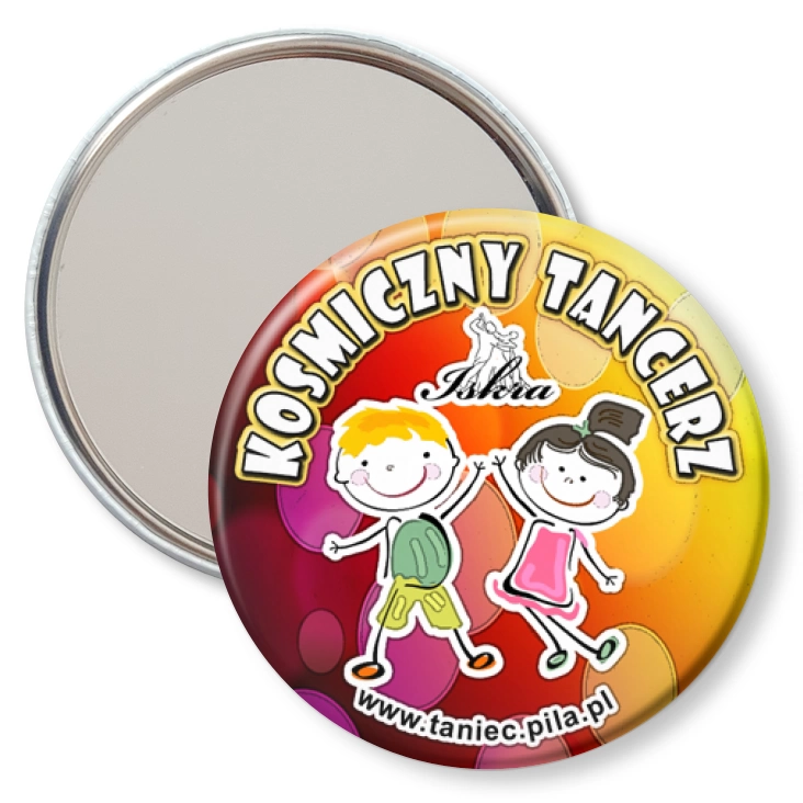 przypinka lusterko Iskra - Kosmiczny Tancerz