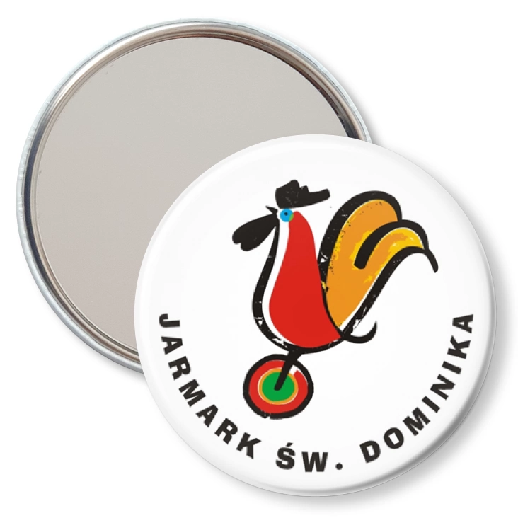 przypinka lusterko Jarmark św. Dominika