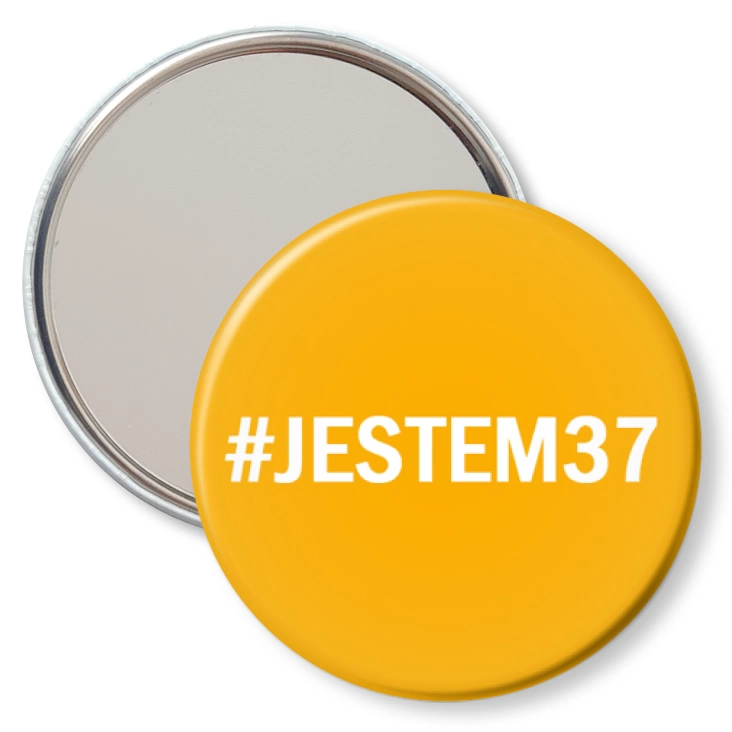 przypinka lusterko #jestem37