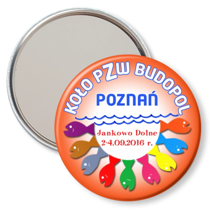 przypinka lusterko Koło PZW Budopol
