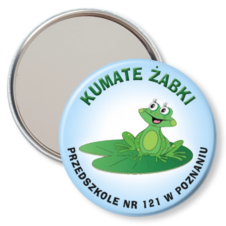 przypinka lusterko Kumate Żabki