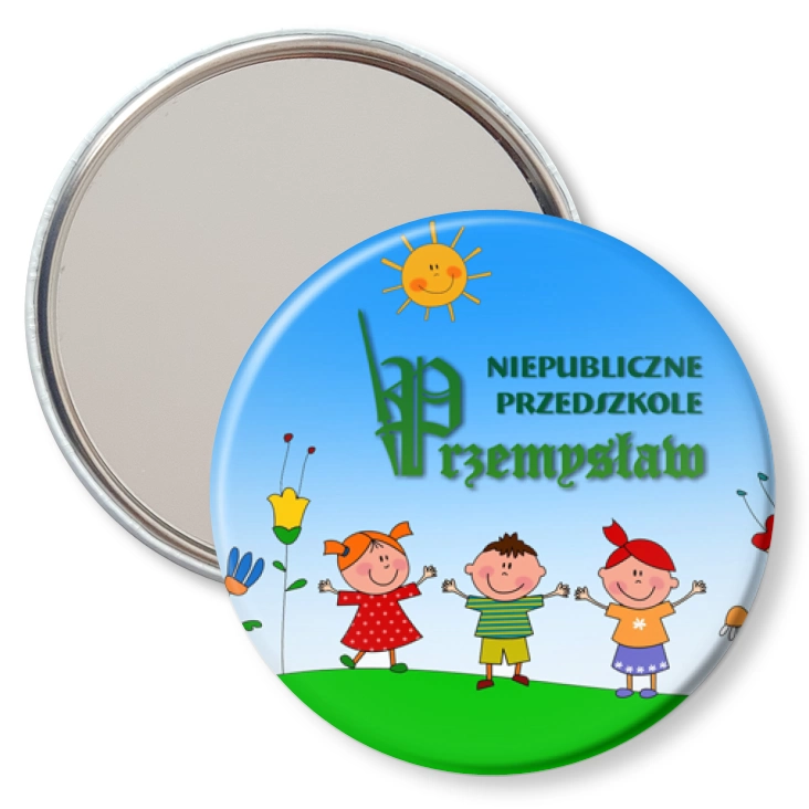 przypinka lusterko Przedszkole Przemysław Rogoźno