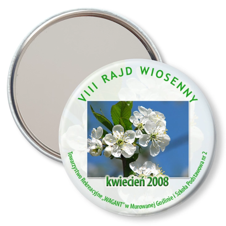 przypinka lusterko Rajd Wiosenny