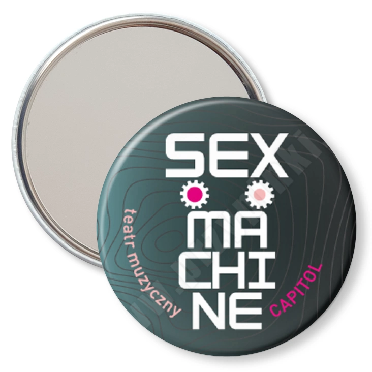przypinka lusterko Sex Machine