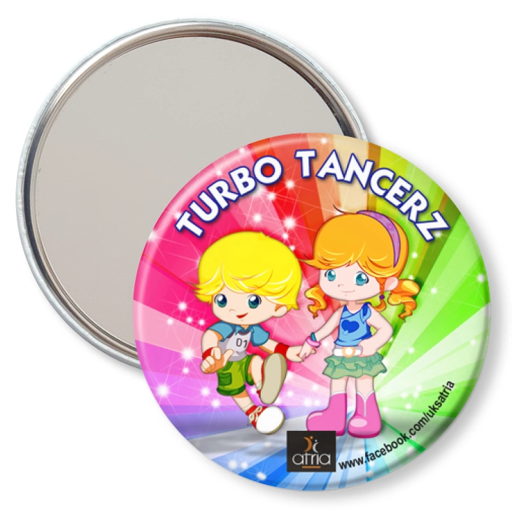 przypinka lusterko Turbo Tancerz