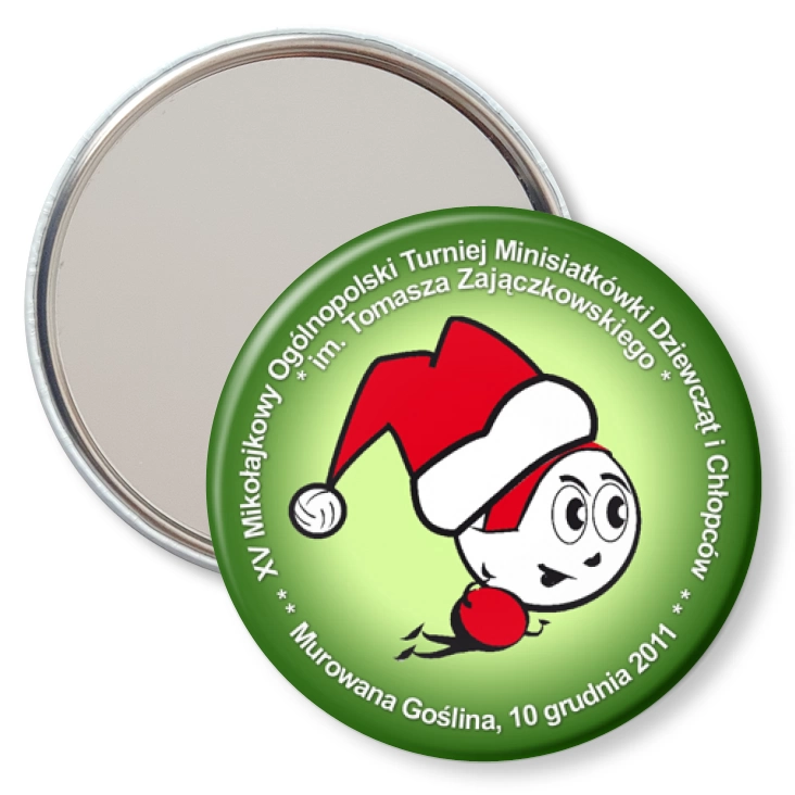 przypinka lusterko Turniej Minisiatkówki 2011