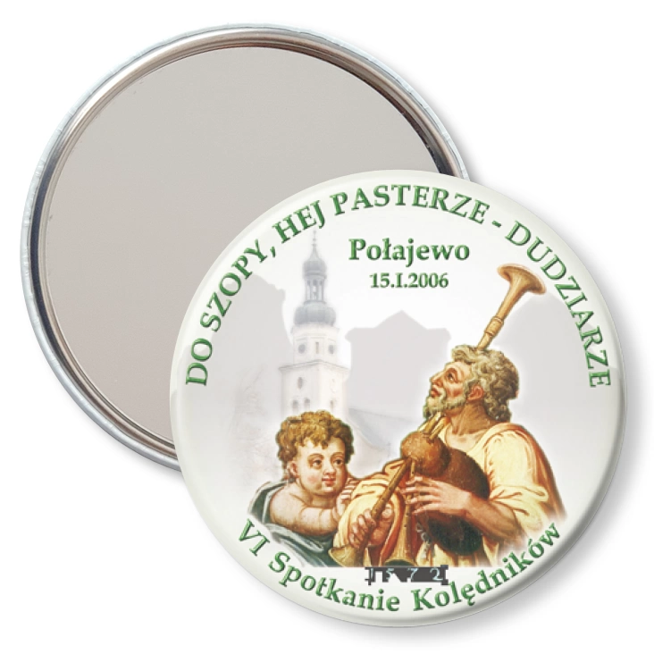przypinka lusterko VI Spotkanie Kolędników