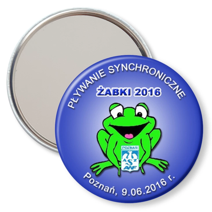 przypinka lusterko Pływanie synchroniczne
