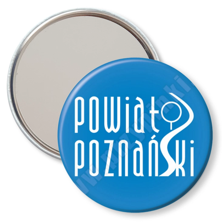 przypinka lusterko Powiat Poznański