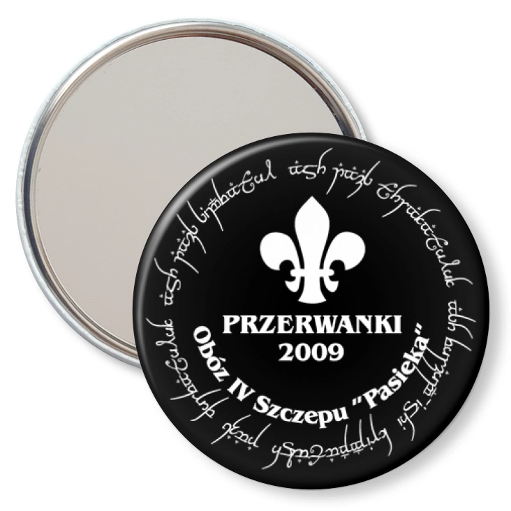 przypinka lusterko Przerwanki 2009